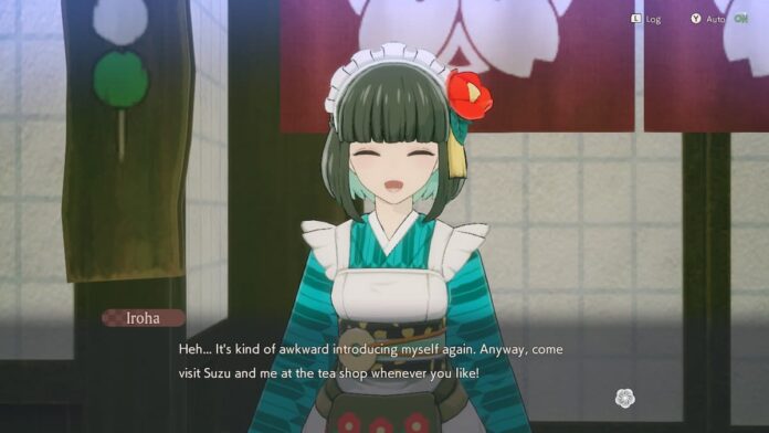 rune factory iroha A girl with short black hair and a white headband.