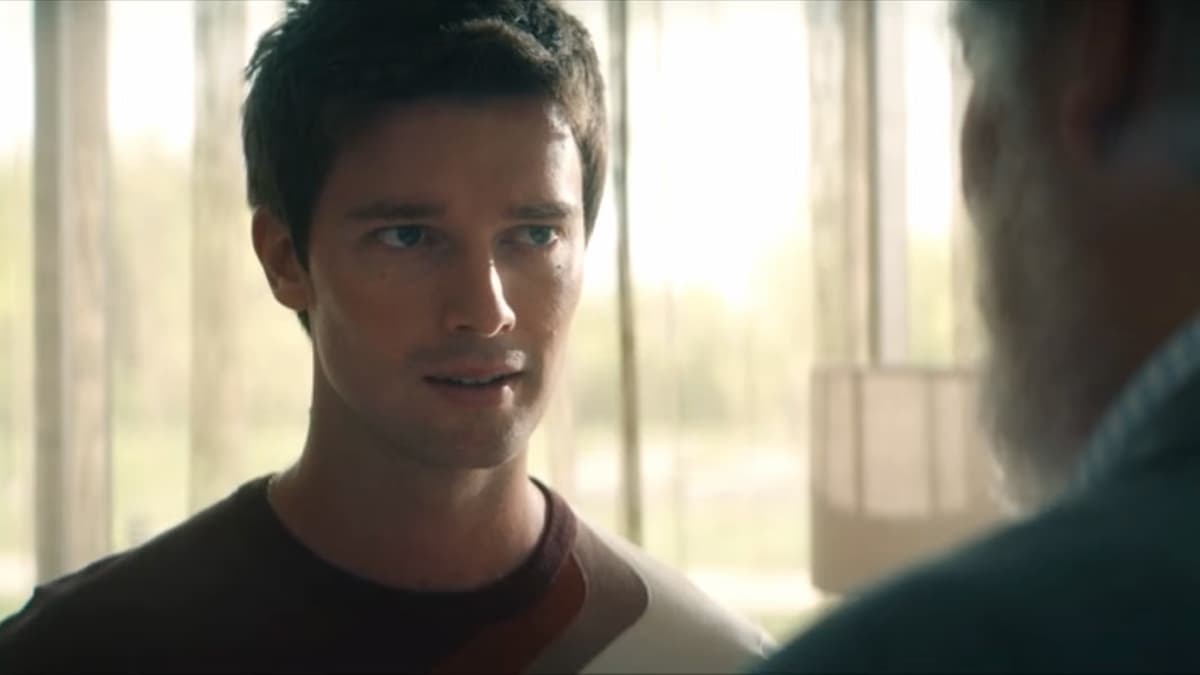 A young man with brown hair.