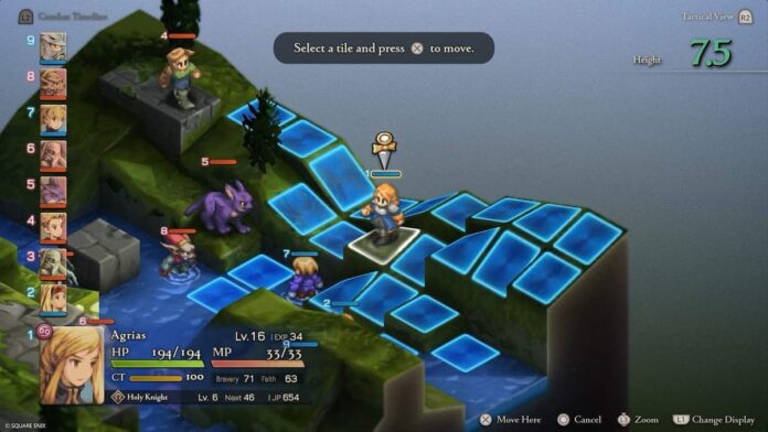 ivalice chronicles combat A combat grid with blue squares. Combat in Final Fantasy Tactics: The Ivalice Chronicles.
