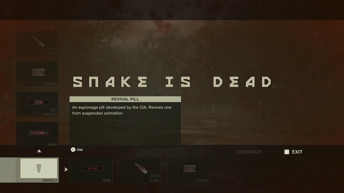 A Game Over screen with the words "Snake Is Dead."