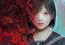 Over 2 Million Players Have Been Introduced to the Badassery of Silent Hill f’s Hinako Shimizu A girl with black hair obscured by red flowers in Silent Hill f.