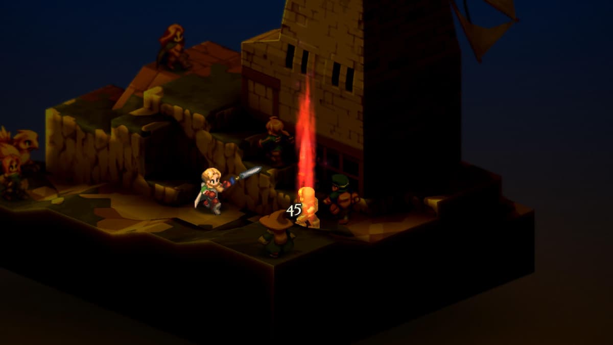 A man with a sword for our Final Fantasy Tactics: The Ivalice Chronicles review.