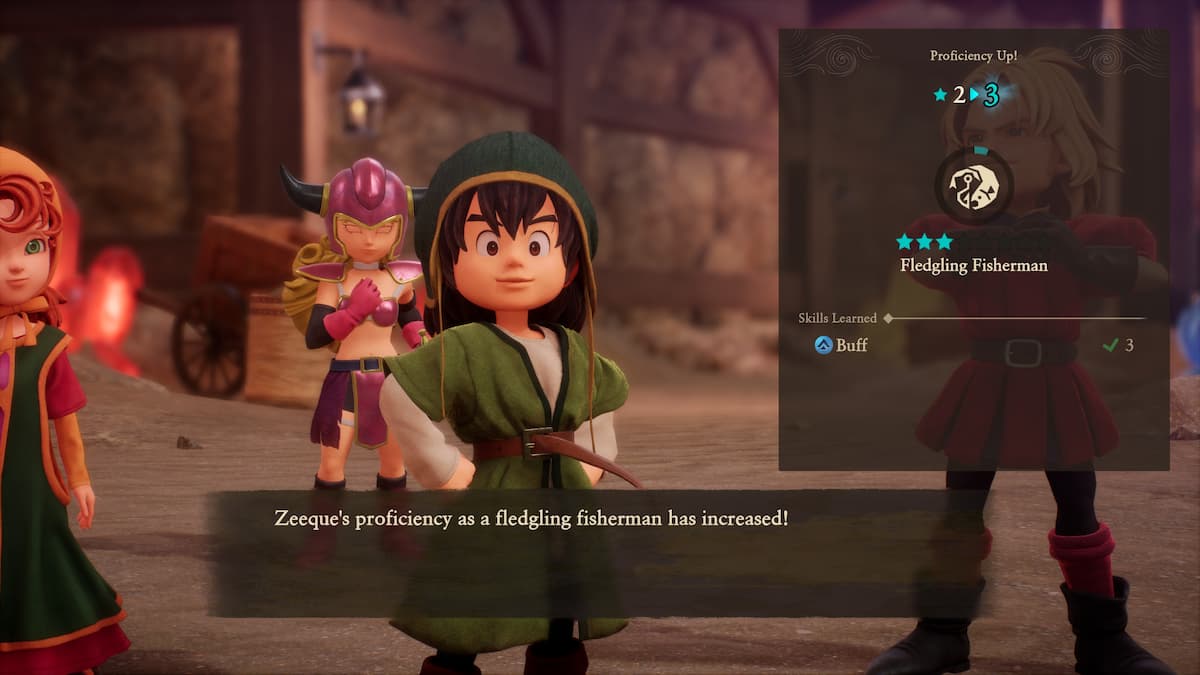 A boy in a green outfit for our Dragon Quest VII Reimagined review.