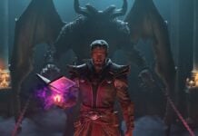Diablo II: Resurrected Gets a Surprise Expansion Launch Today, Adding the Warlock Class A man holding a purple flame in Diablo II: Resurrected.