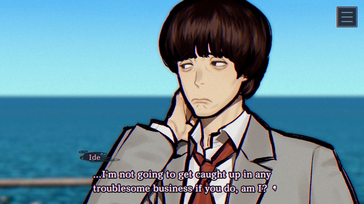 A man with a bowl cut in a suit.