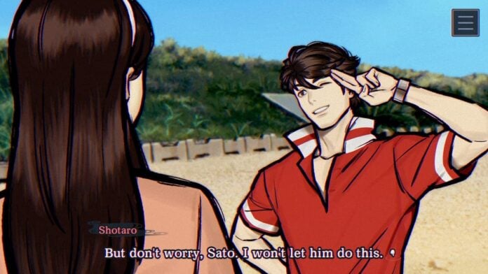 paranormasight shotaro A man in a red shirt in Paranormasight: The Mermaid's Curse