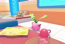 Pokopia Complete Hoppip Event Guide A pink Pokemon with a leaf on its head. Cover image for our Pokopia Hoppip event guide.