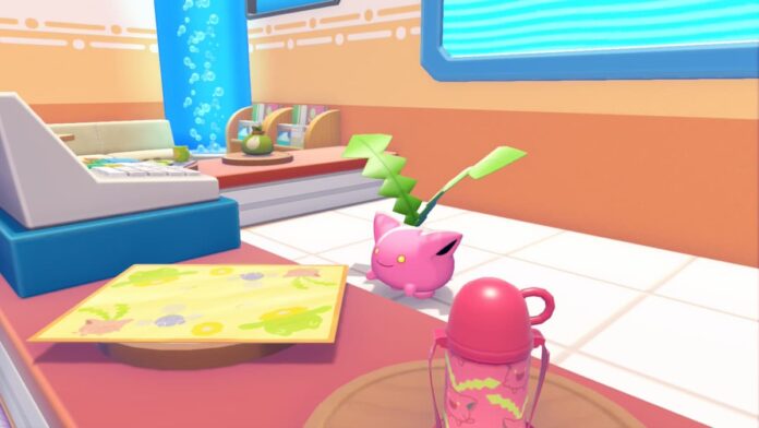 pokopia hoppip A pink Pokemon with a leaf on its head. Cover image for our Pokopia Hoppip event guide.