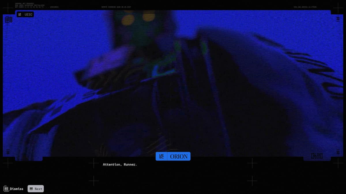 A silhouette of a dark figure against a blue background.