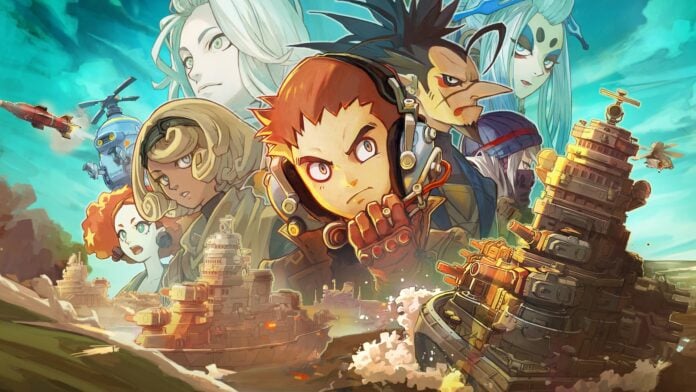 Tiny-Metal-2-Key-Art Several commanders shown in Tiny Metal 2 key art