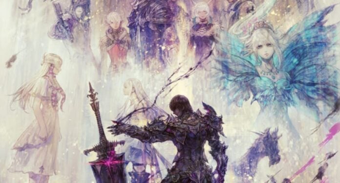 ffxiv evercold A man reaching out to a sword handle in FFXIV: Evercold.