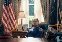 The Boys’ Greatest Downfall Was Being Too In Love With Antony Starr A man sitting in the oval office. The Boys' Antony Starr as Homelander.