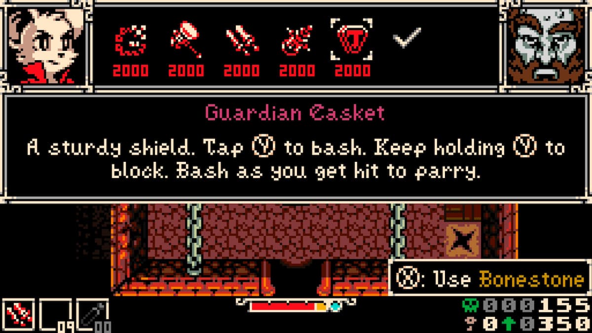 A menu with red icons.
