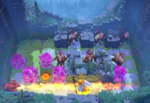 Order of the Sinking Star Gets its First Demo at Steam Next Fest A group of monsters on a colored board in Order of the Sinking Star.