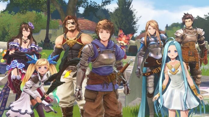 granblue fantasy relink party A group of anime characters in Granblue Fantasy: Relink
