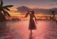 Final Fantasy X: The Retcon Review A woman standing on water in Final Fantasy X