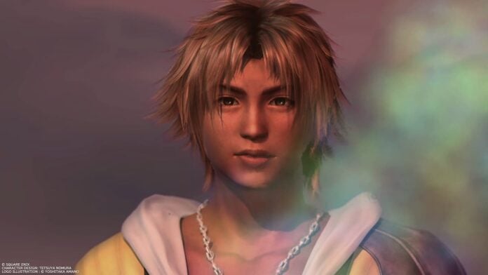 ffx tidus close-up A boy looking straight ahead