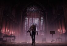 The Duskbloods Closed Network Test Dated for August A man in the middle of a large room in The Duskbloods.
