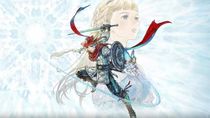 elliot cover A man with a sword and shield and a woman behind him in The Adventures of Elliot.