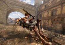 Attack on Titan 3 Will Release on December 10 A boy with swords in Attack on Titan 3