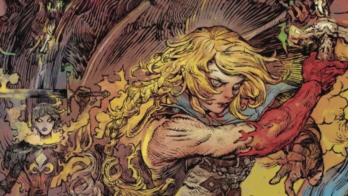 castlevania belmonts curse A mural of a blonde woman in Castlevania: Belmont's Curse