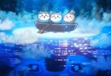 Dissecting the Surprising Maturity of Chiikawa: The Secret of the Mermaid Island Three animals in a boat in the Chiikawa movie