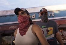 Jason & Lucia Hanging Out at a Strip Club in GTA VI Makes Me So Happy A man and woman in masks