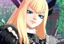 Marvel Tokon: Fighting Souls: The Retcon Review Close-up of a blonde girl in Marvel Tokon