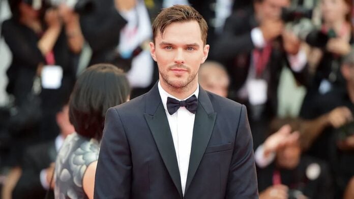 nicholas hoult A man in a suit. Nicholas Hoult for Harry Potter