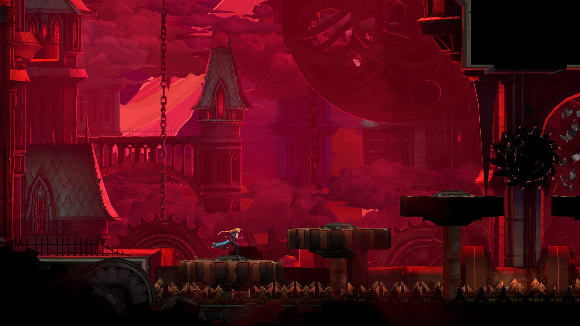Rose Belmont jumping on gears