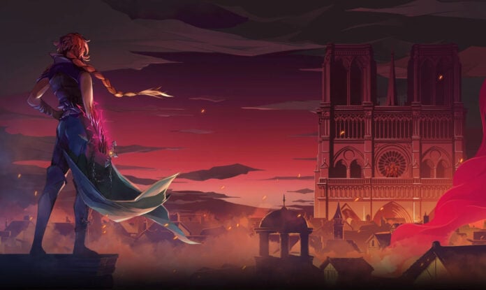 Castlevania-Belmonts-Curse-Paris Rose Belmont looking out at Paris