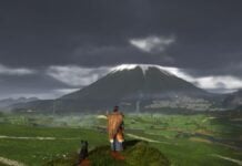 I Owe You an Apology, Ghost of Yotei, I Wasn’t Familiar With Your Game A view of a mountain in Ghost of Yotei