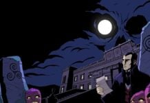 The Seance of Blake Manor: The Retcon Review A man standing under the moonlight in The Seance of Blake Manor
