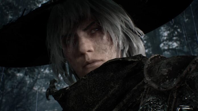 pbz soul A man with white hair wearing a hat in Phantom Blade Zero